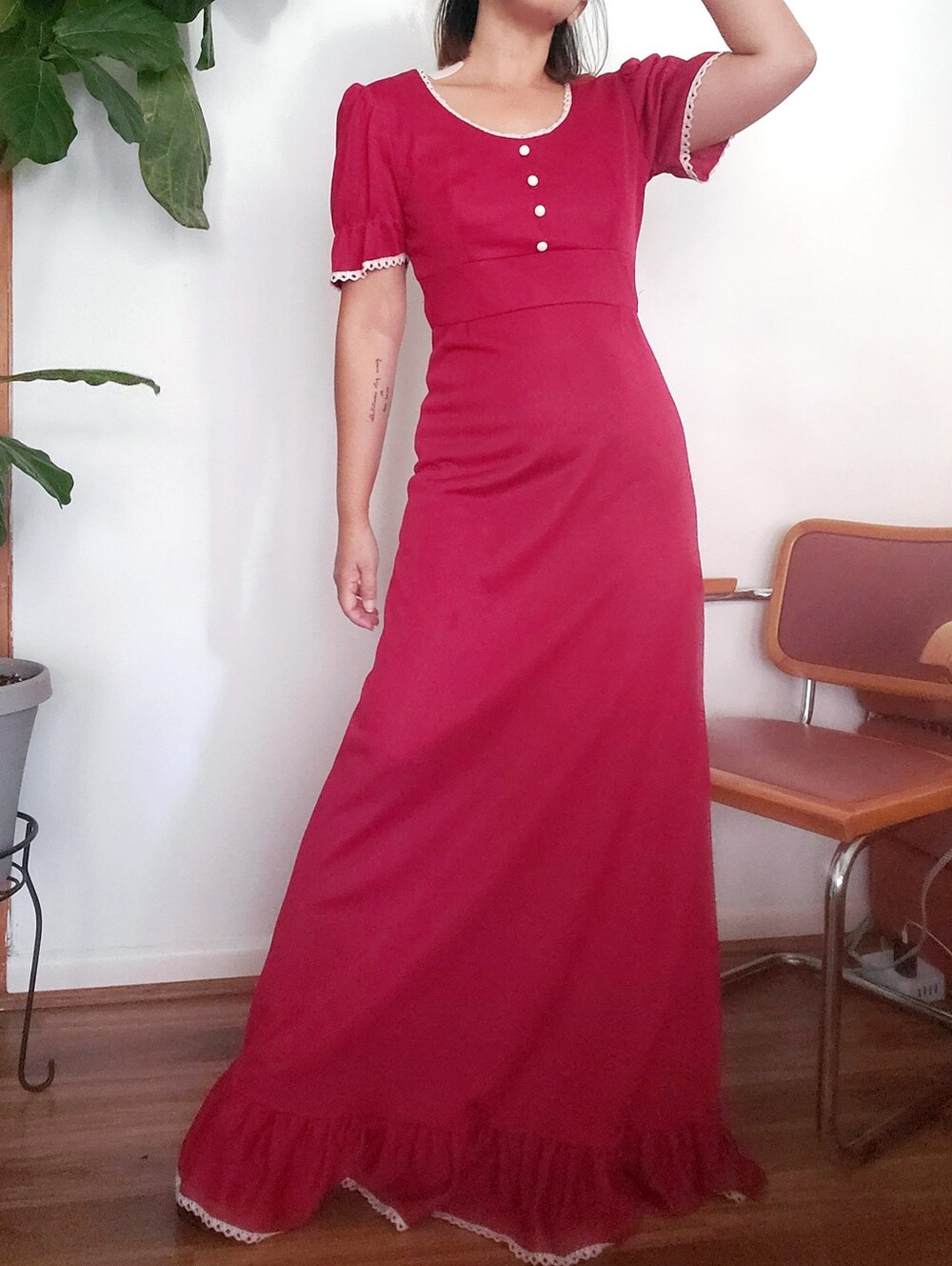 Vintage prairie style dress